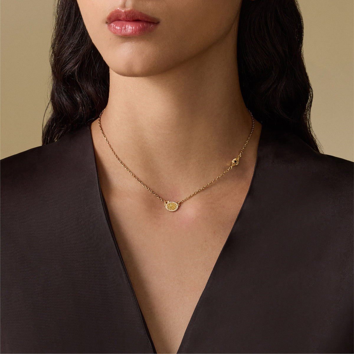 Gold Happiness Necklace