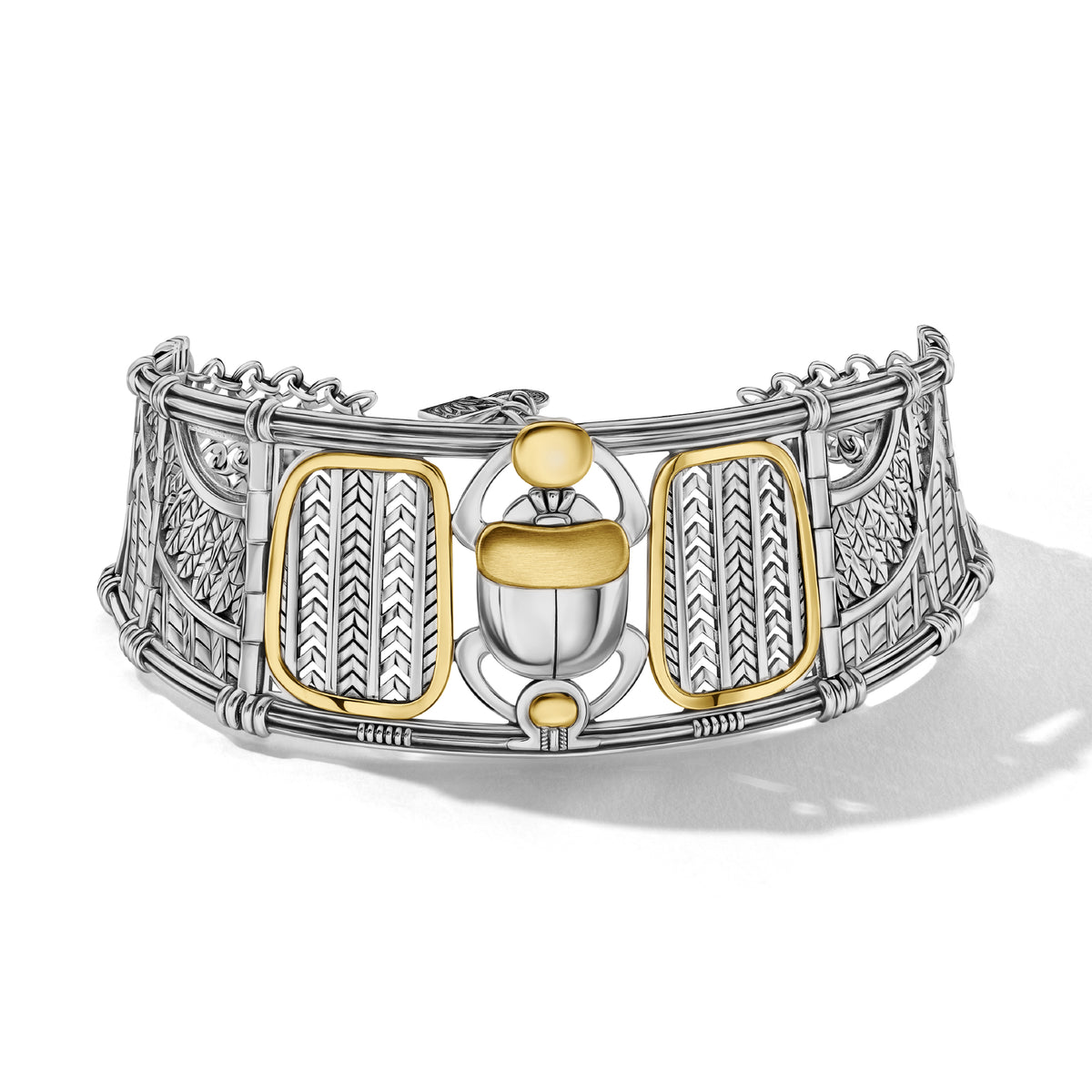 Winged Scarab Choker
