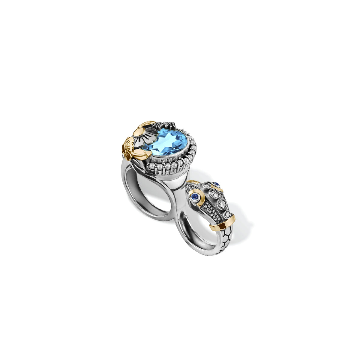 Double-Finger Snake Ring