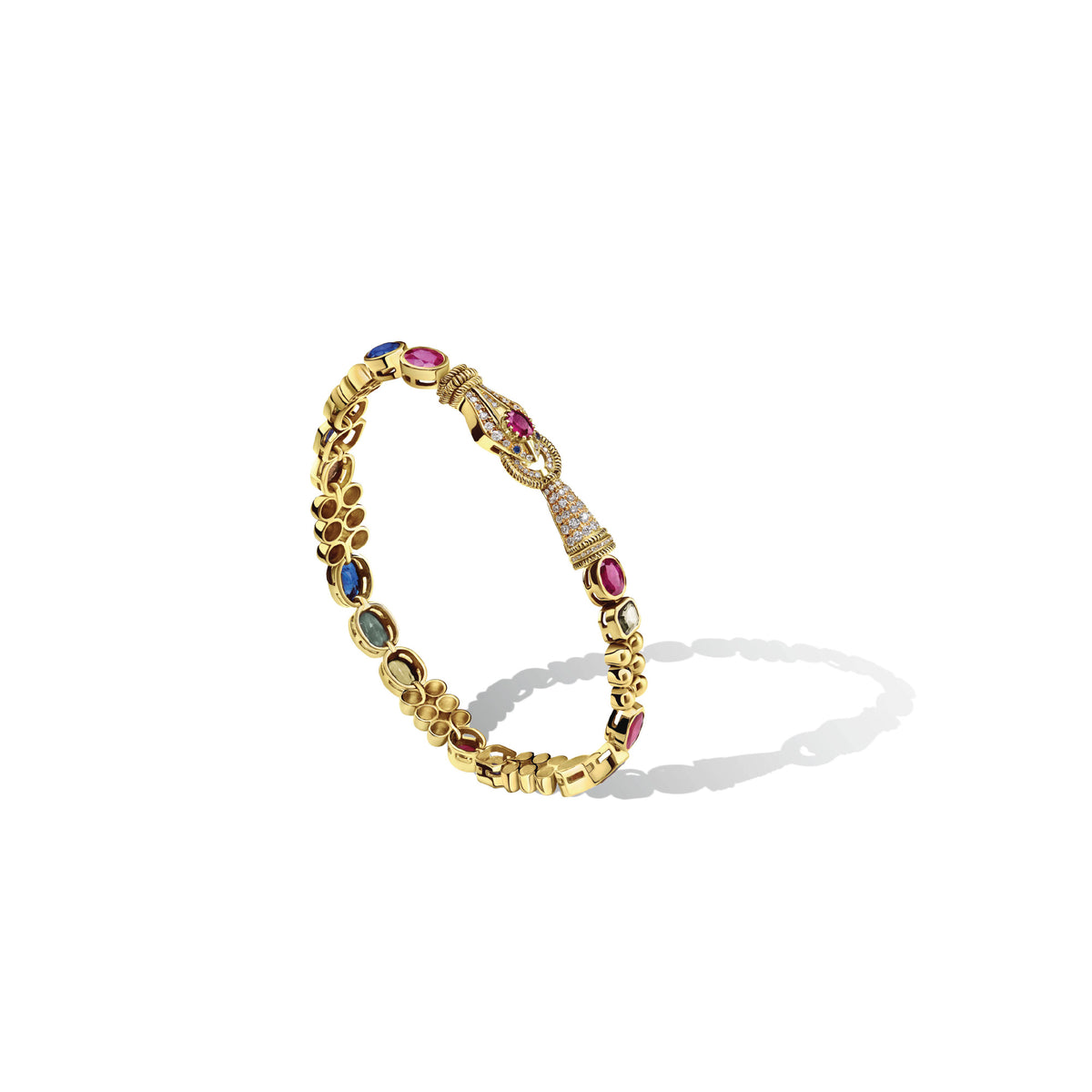 Stone Snake Bracelet