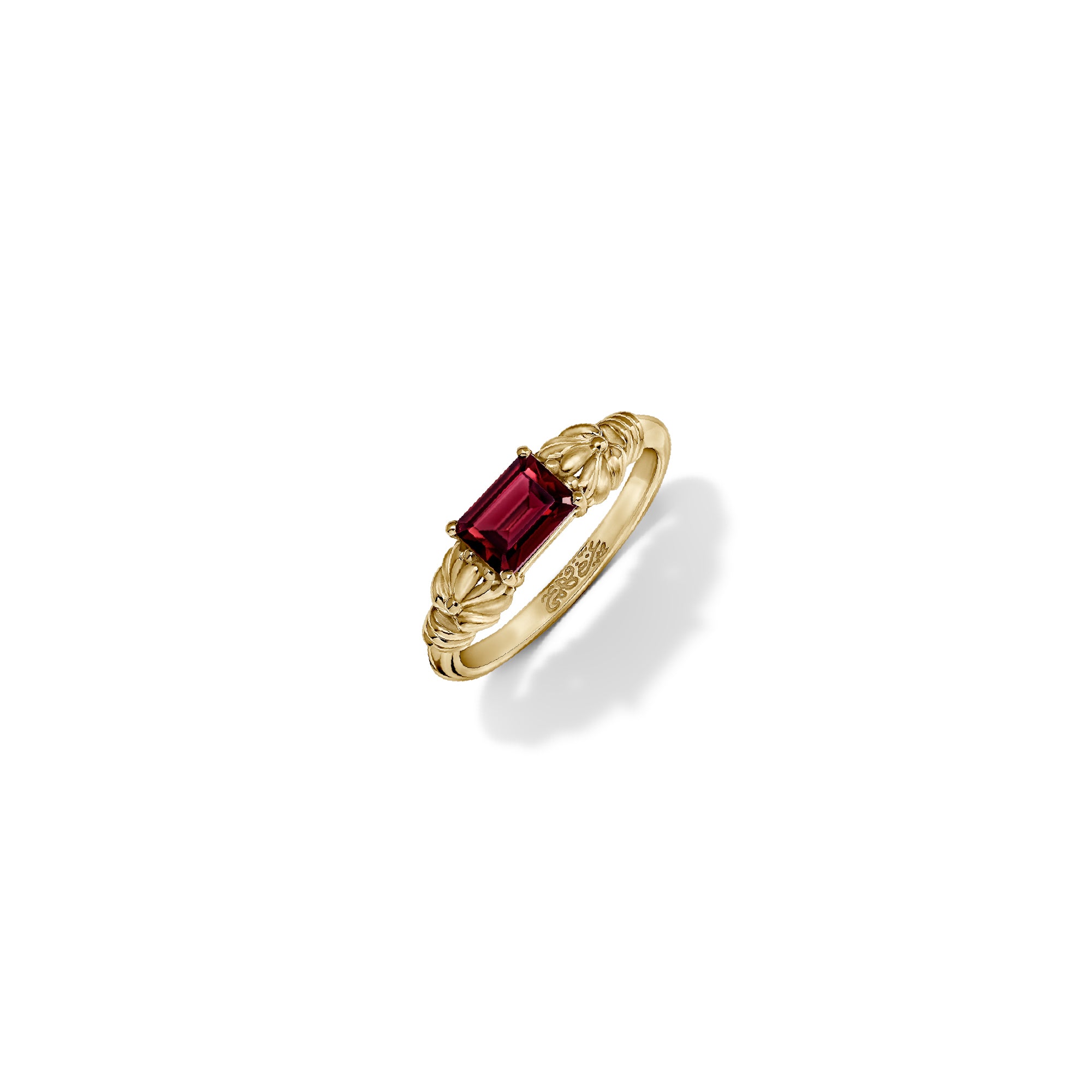 Daisy Gemstone Ring by Azza Fahmy - 18kt Gold - Designer Rings - LRGG25007YA52