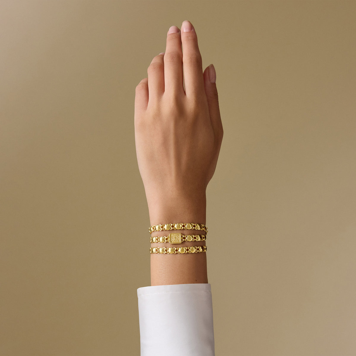Gold The One Wrap-Around Bracelet