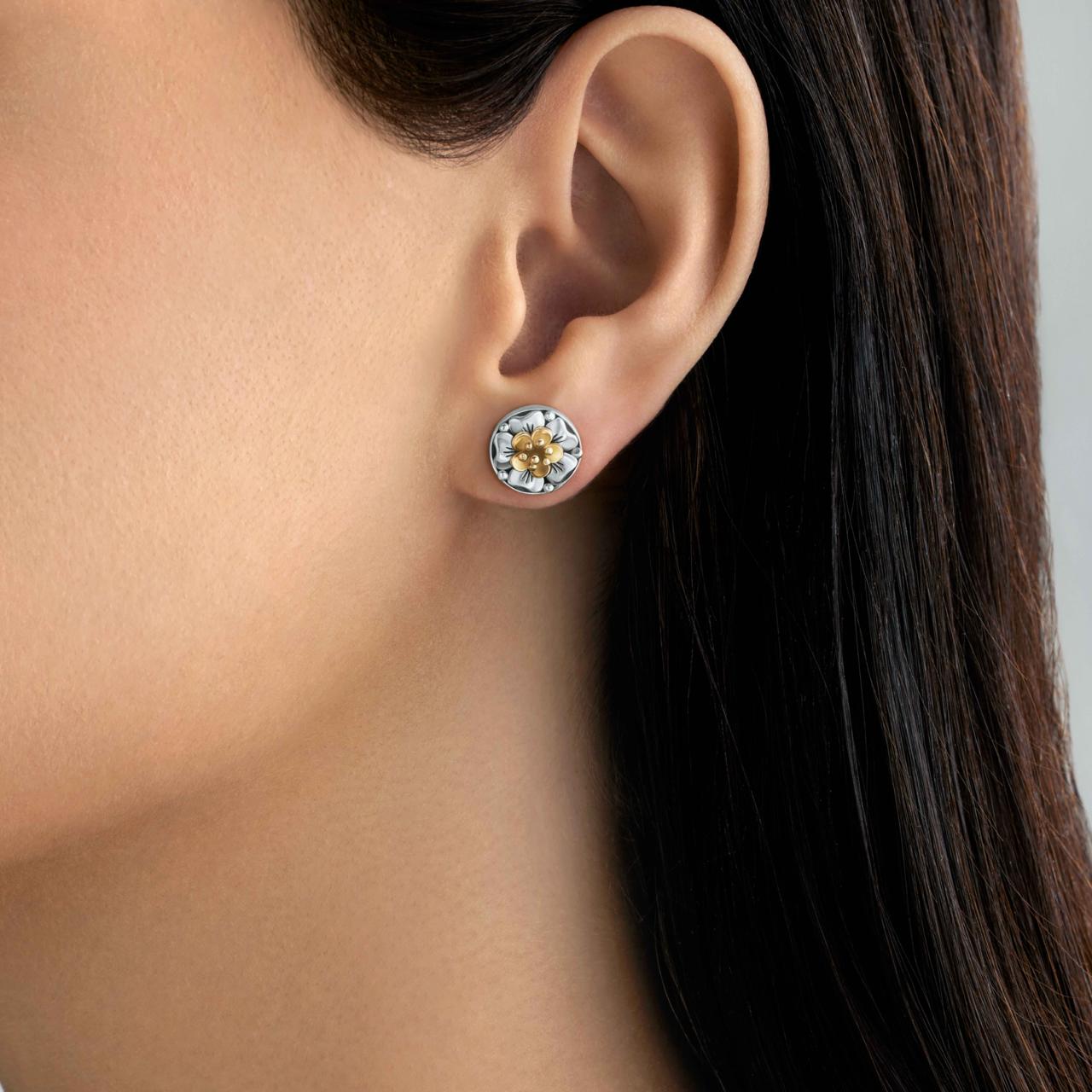 Floral Stud Earrings