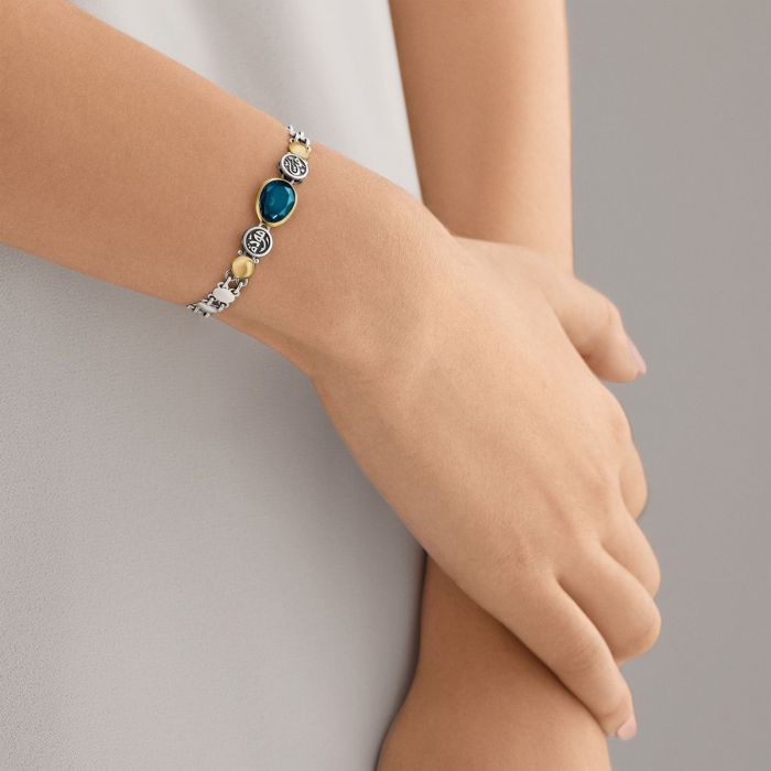 Love Bracelet by Azza Fahmy - Gold|Sterling Silver - Designer Bracelets - FBSG22001YBOO