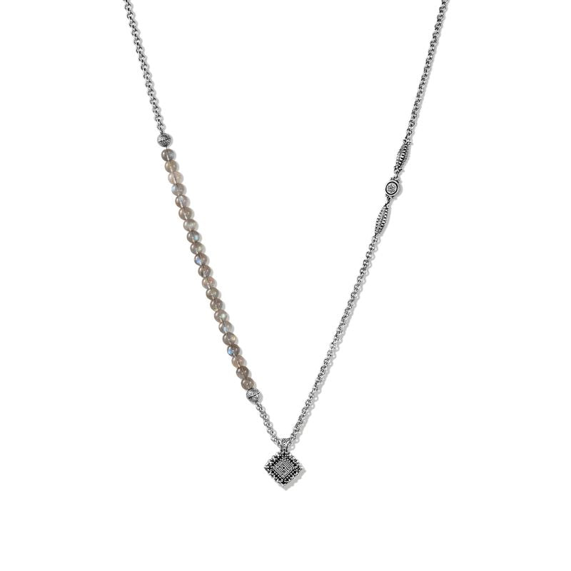 Kufic Men's Necklace by Azza Fahmy Sterling Silver Designer