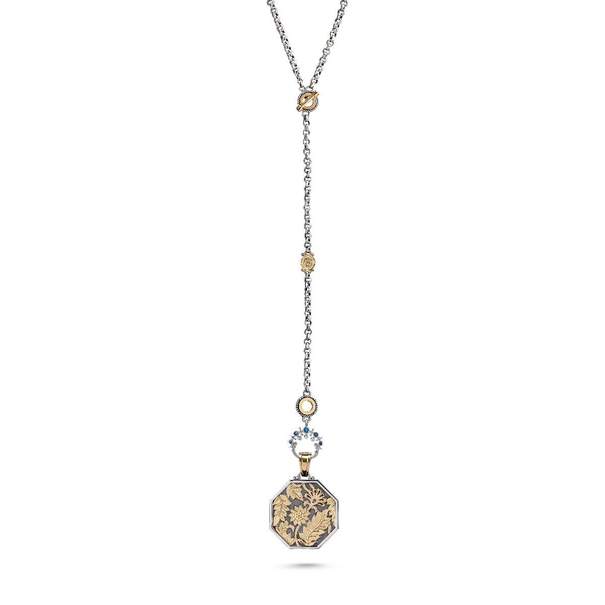 Victorian Necklace by Azza Fahmy - Gold|Sterling Silver - Designer Necklaces - CNSG19004YANN