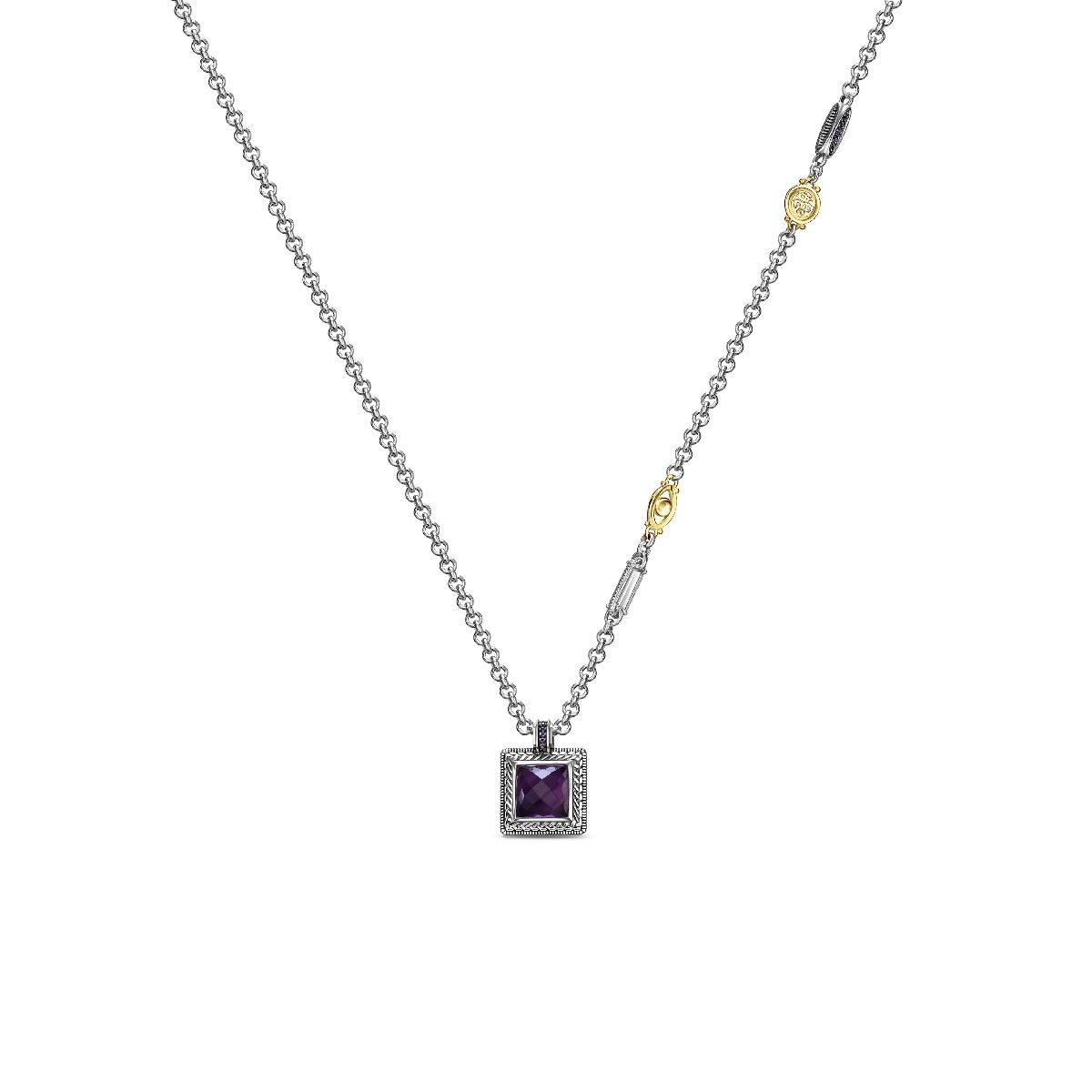 Guardian Necklace For Her by Azza Fahmy - Gold|Sterling Silver - Designer Necklaces - FNSG22002YANN