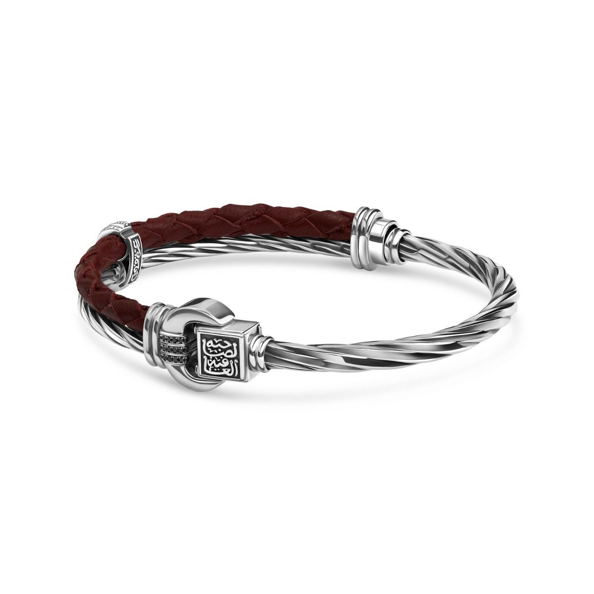 Protector Bracelet by Azza Fahmy - Sterling Silver - Designer Bracelets - GBSS21002YASS