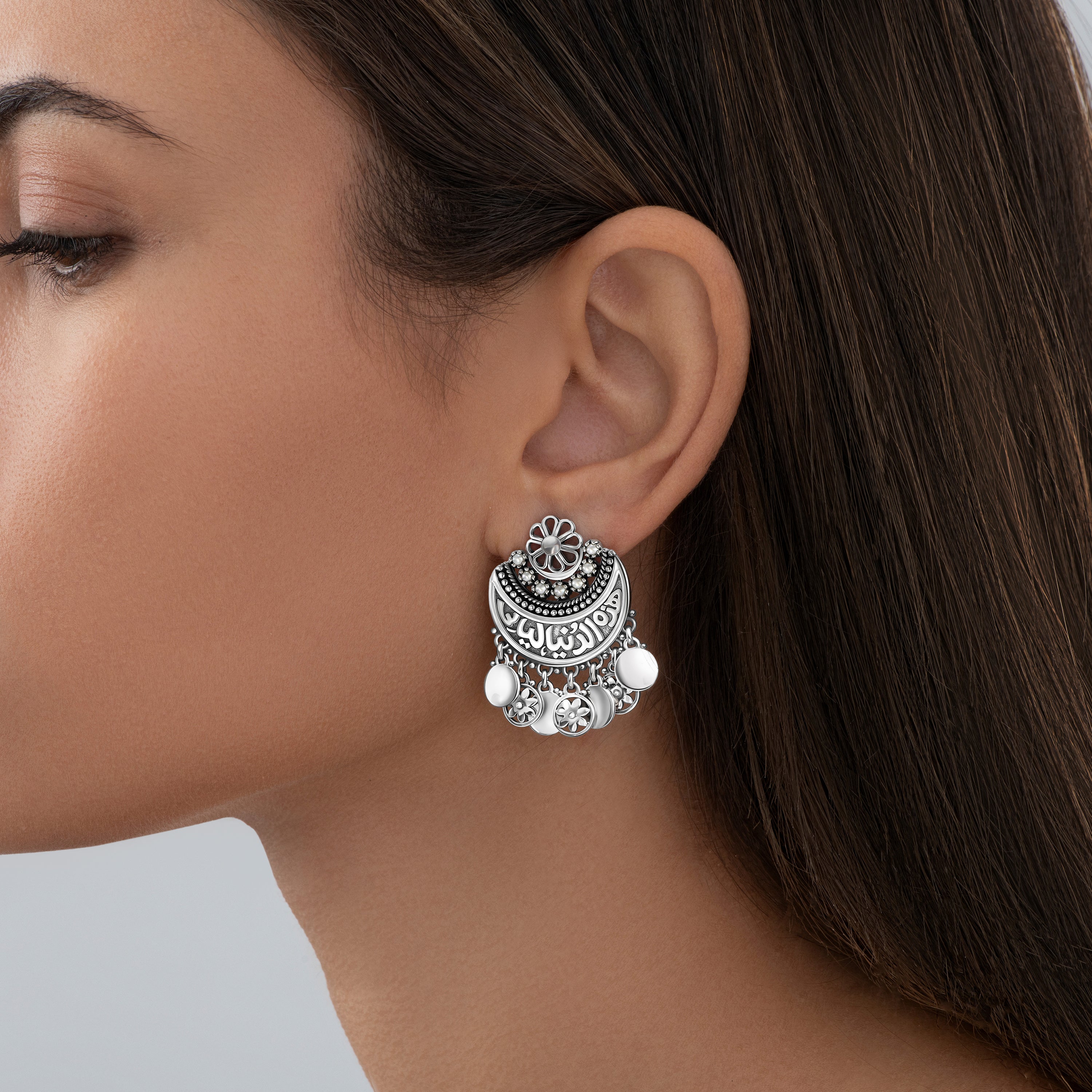 Fallahy Crescent Earrings