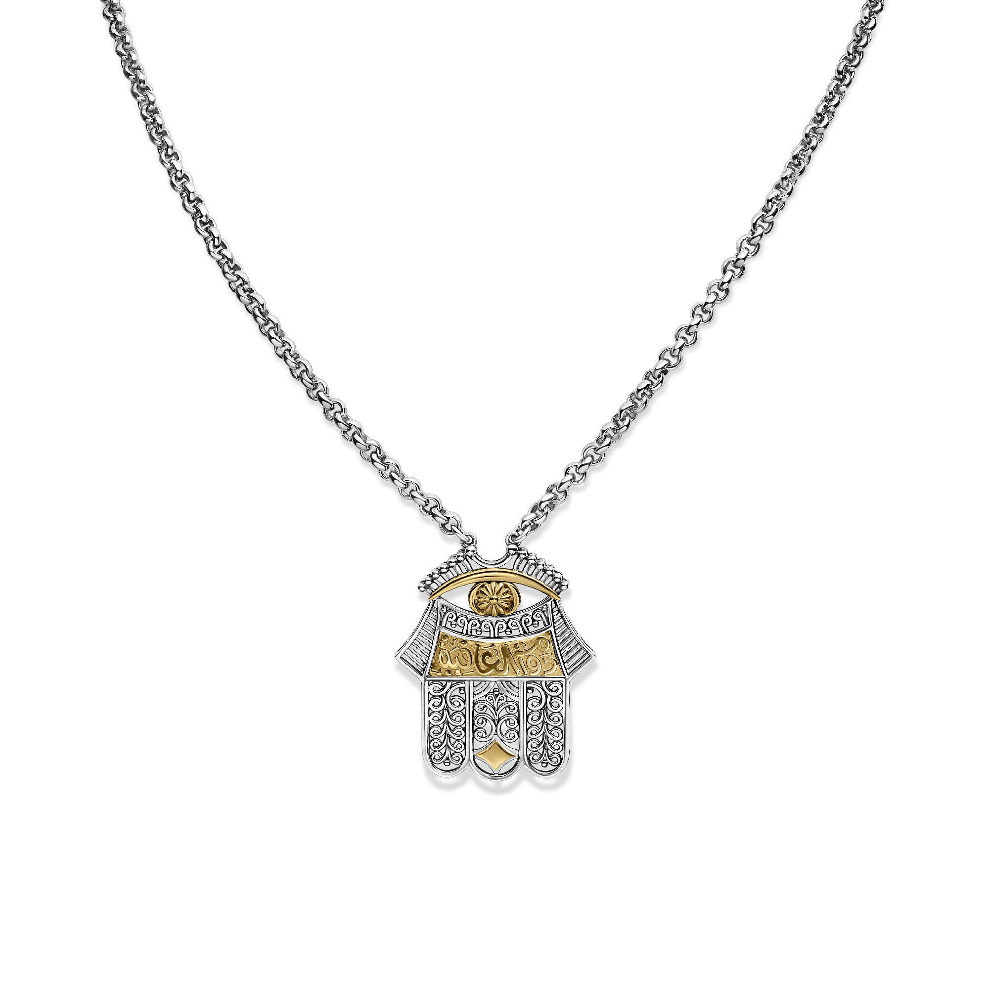 Ajour Kaf Necklace