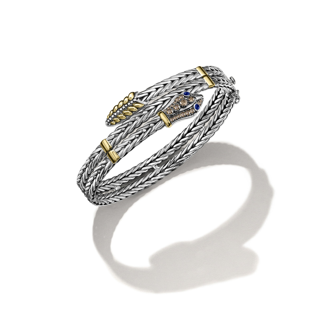 Roman Chain Snake Bangle