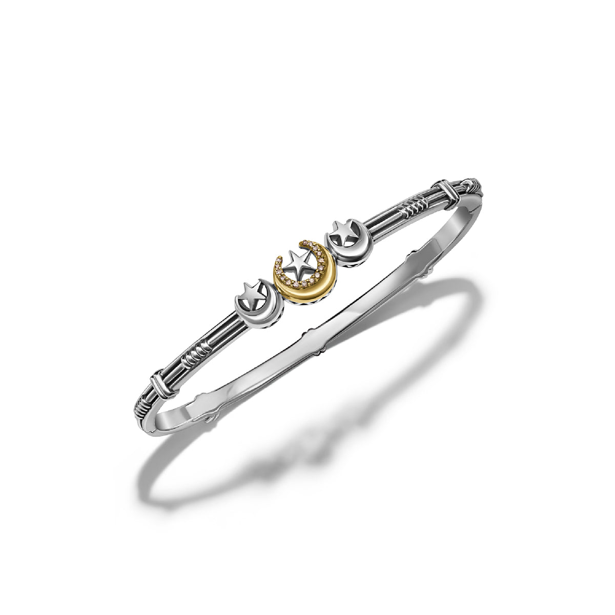 Star & Crescent Bangle