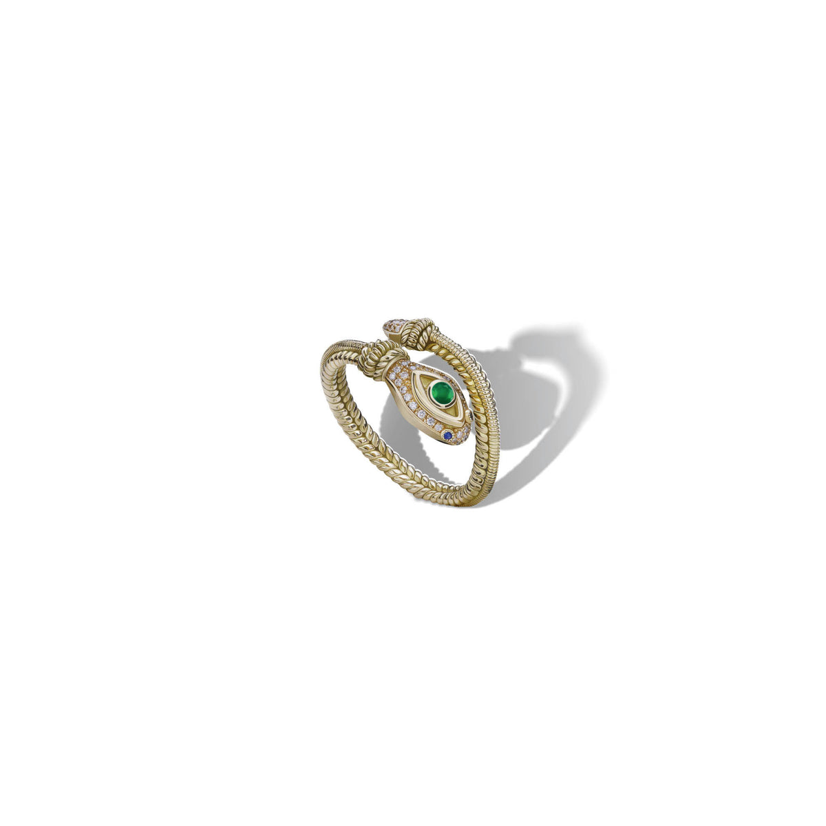 Wrap-Around Snake Ring