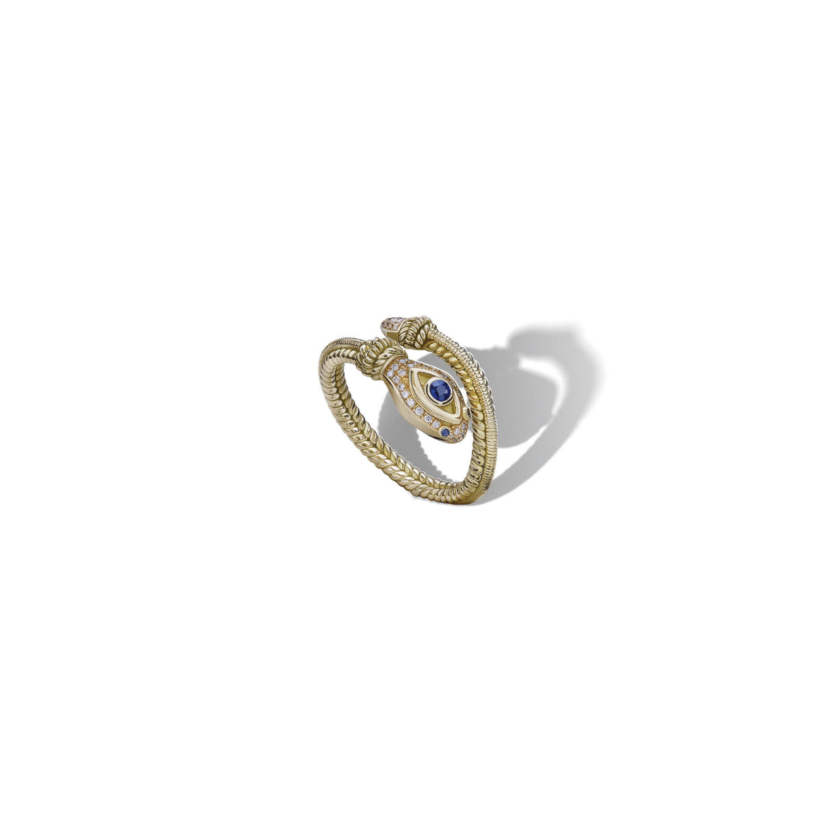 Wrap-Around Snake Ring