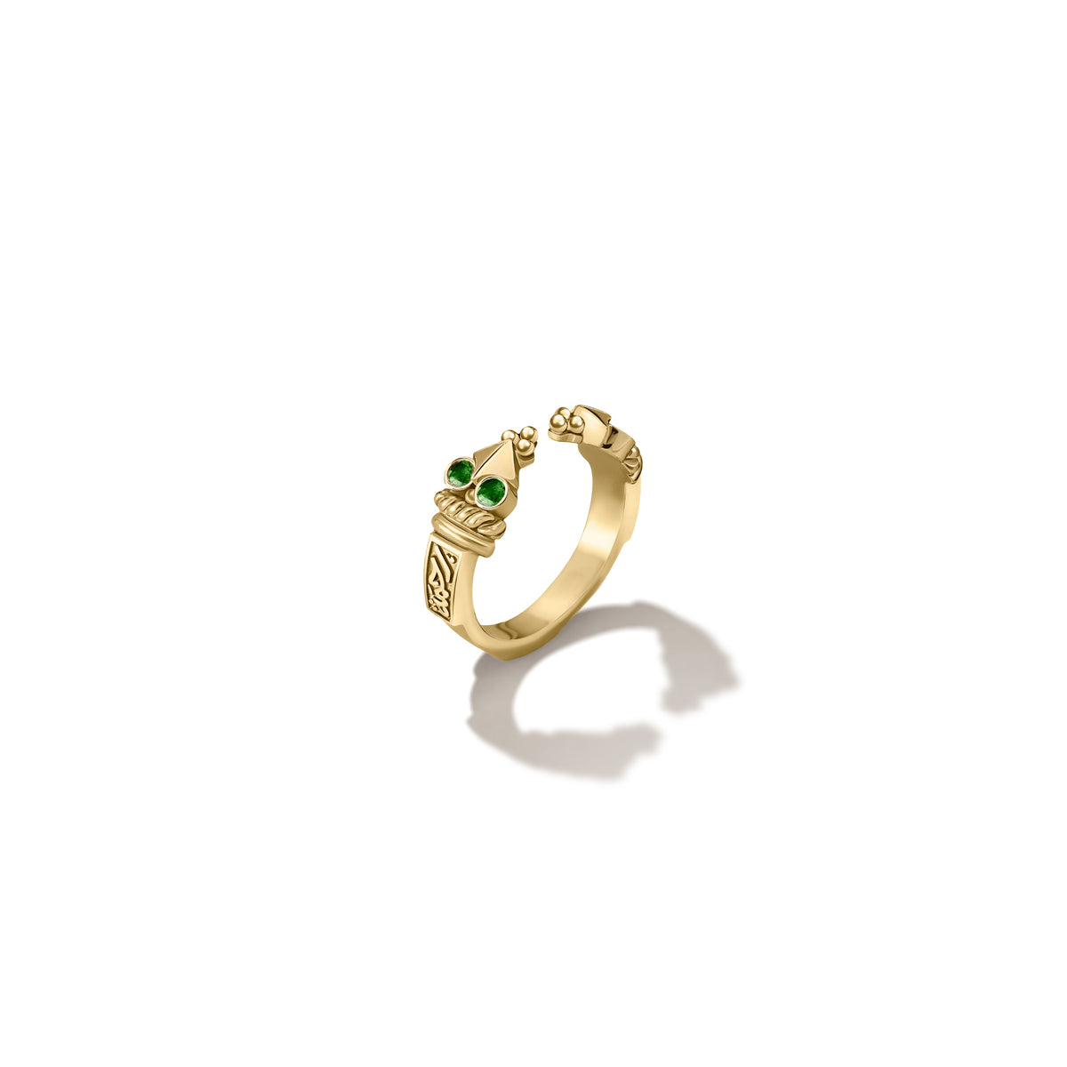 Gold Tribal Stackable Ring