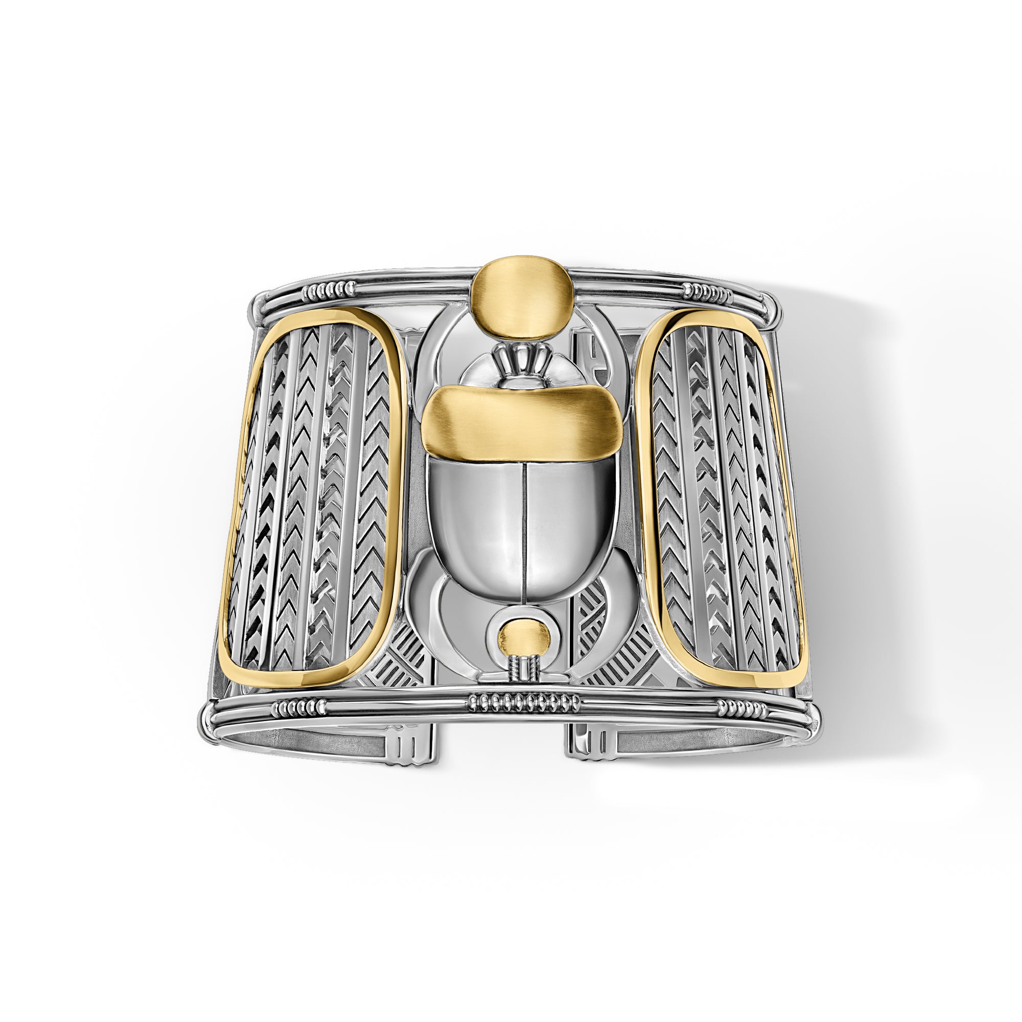 Winged Scarab Cuff