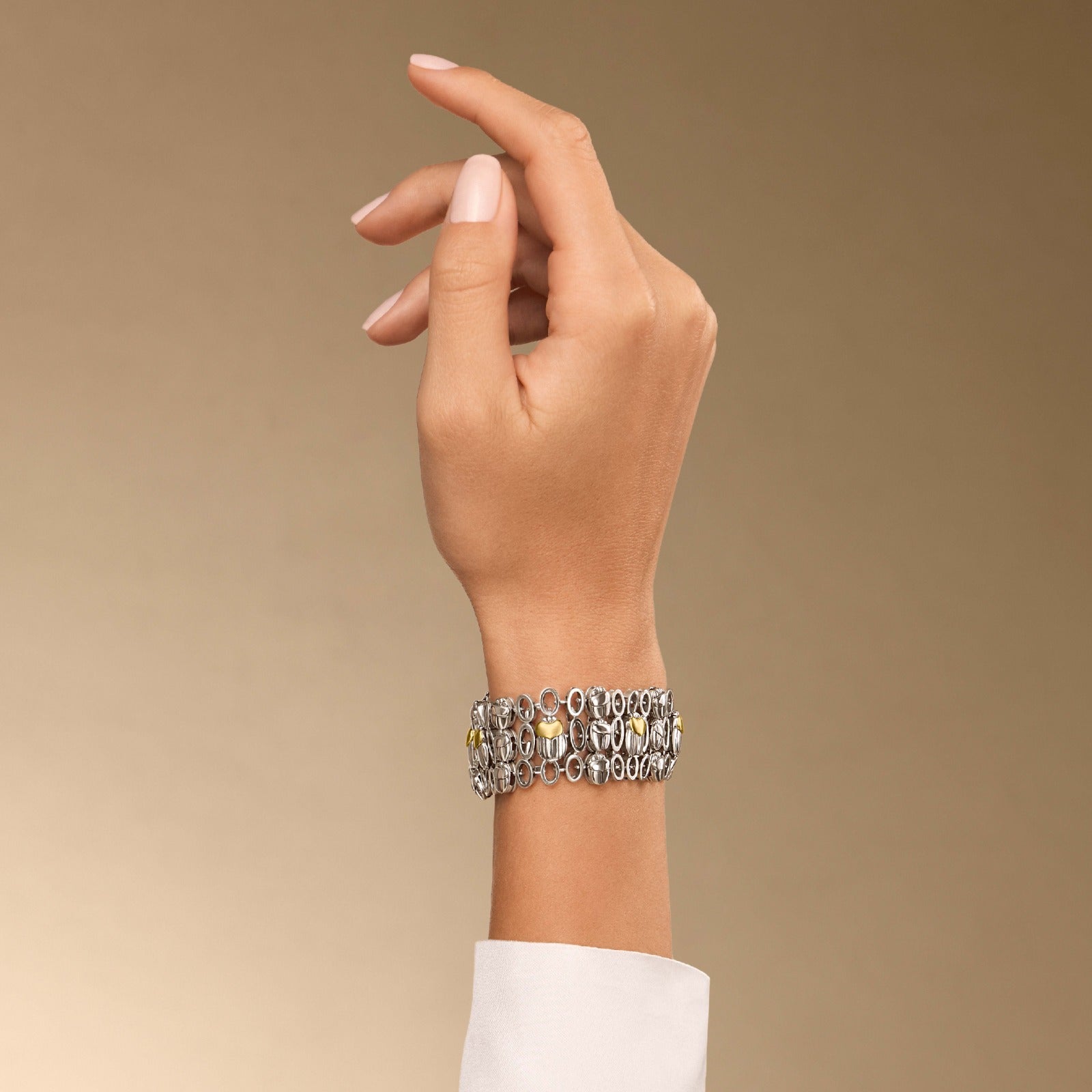 Scarab Lattice Bracelet