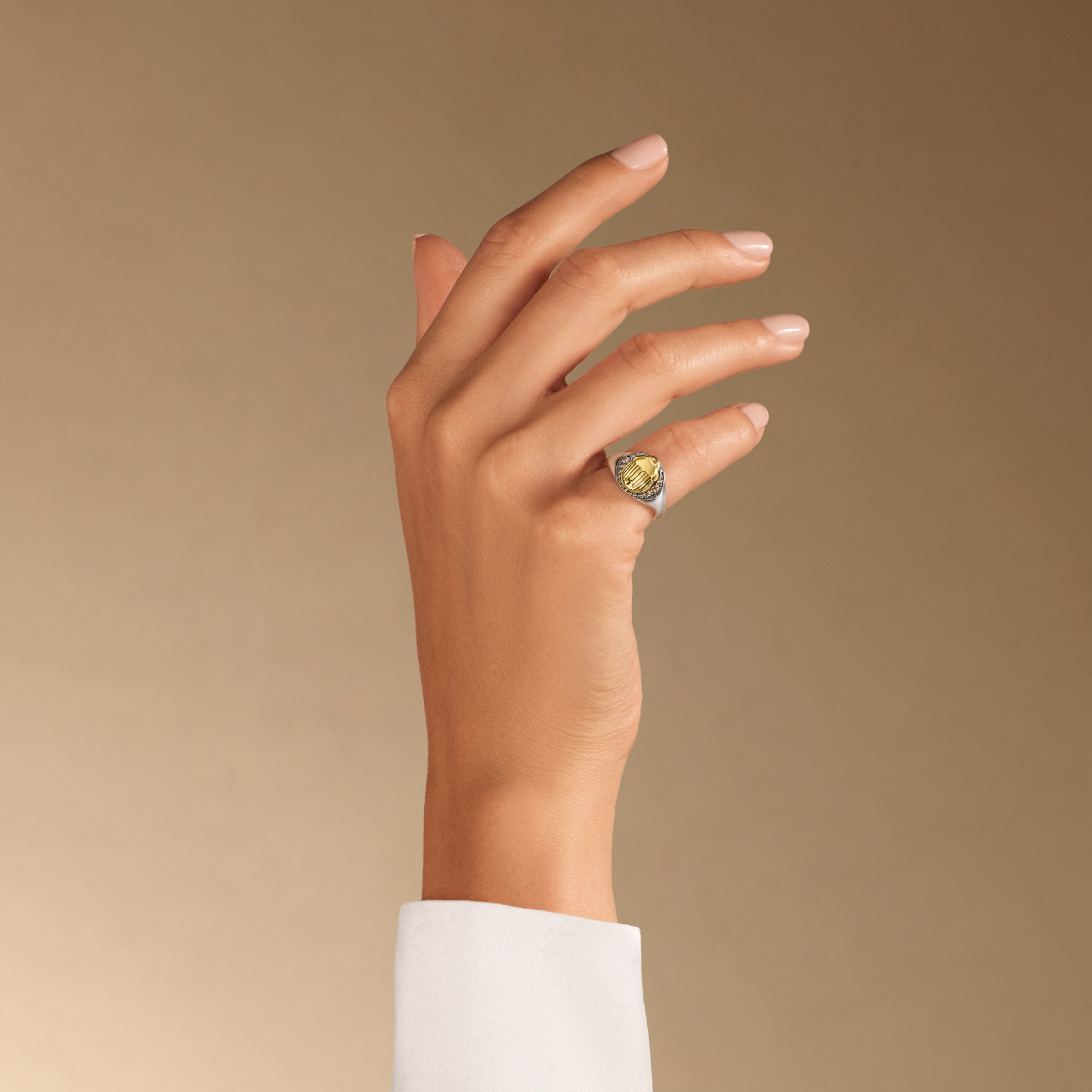 Scarab Chevalier Ring