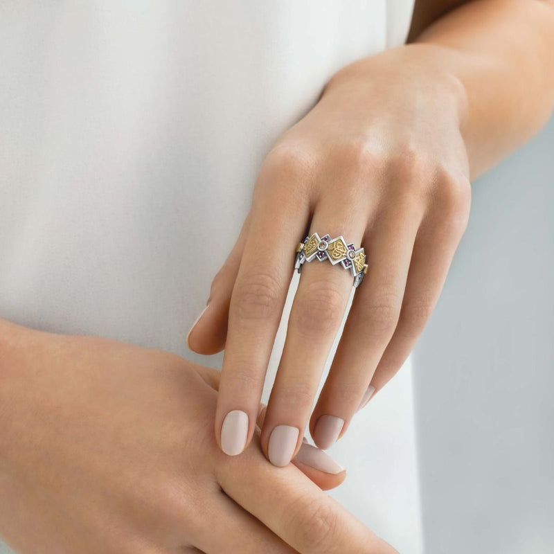 Beloved Ring by Azza Fahmy - Gold|Sterling Silver - Designer Rings ...