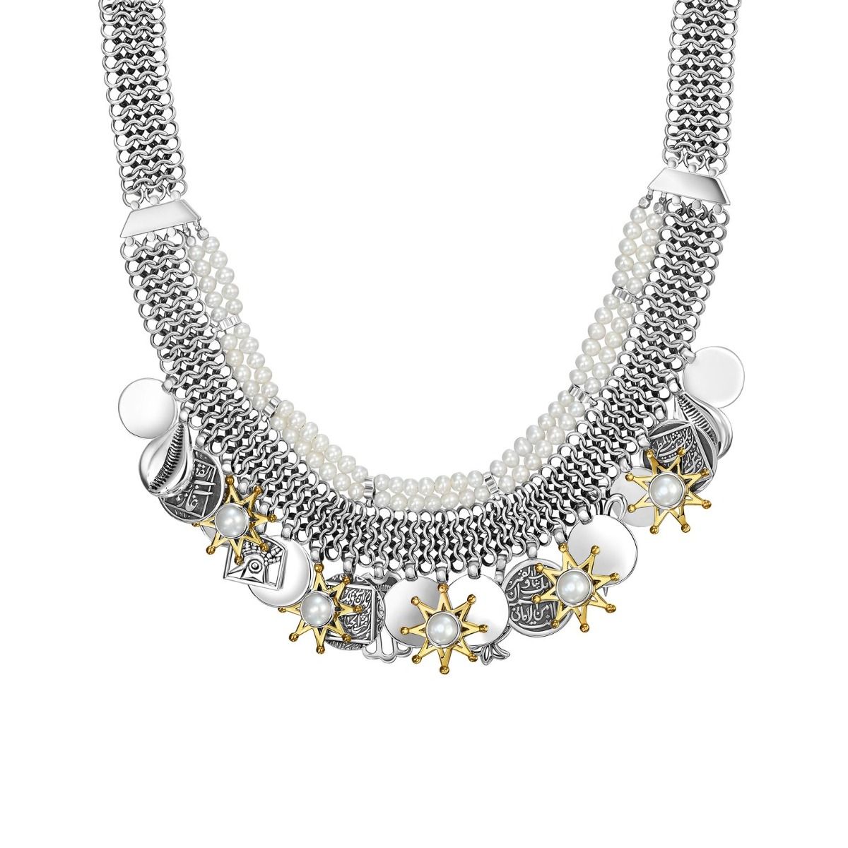 Talisman Necklace by Azza Fahmy - Designer Necklaces