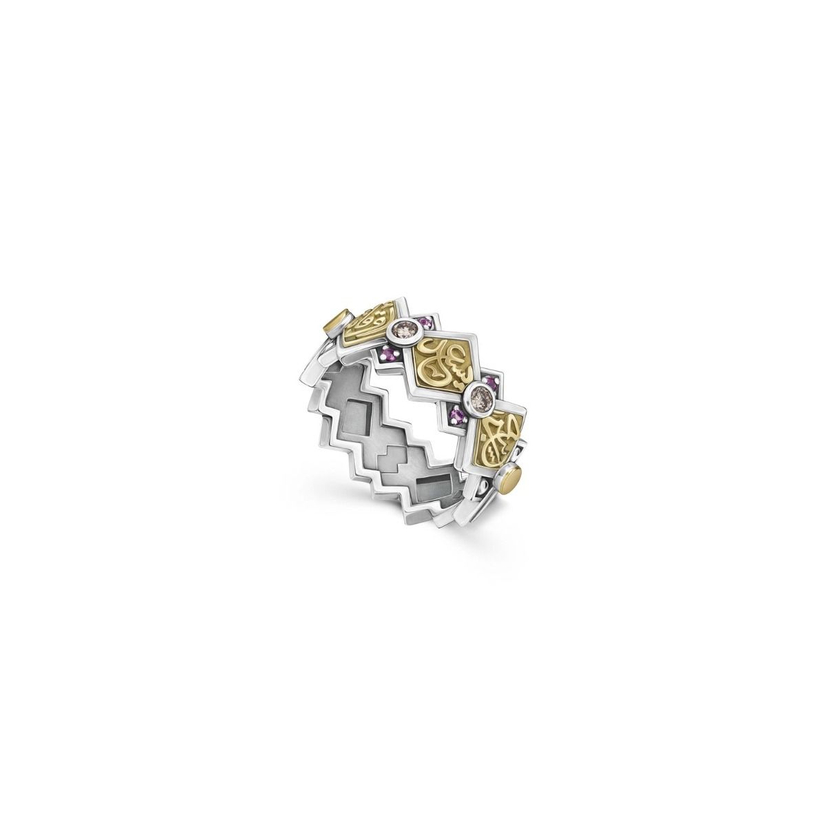 Beloved Ring by Azza Fahmy - Gold|Sterling Silver - Designer Rings ...