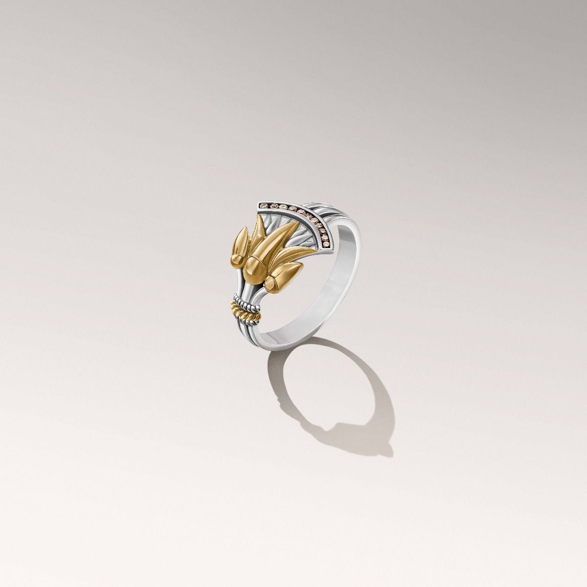 Blossom Lotus Ring by Azza Fahmy - Designer Rings