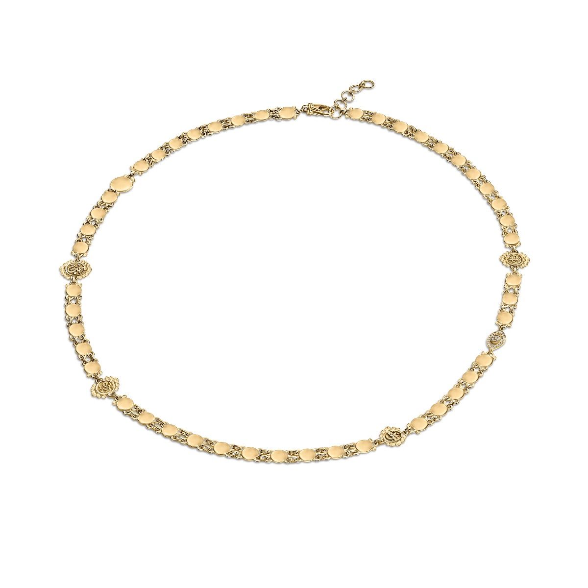 Love Necklace by Azza Fahmy - Gold - Designer Necklaces | Azza Fahmy ...