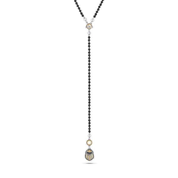 Multi-wear Scarab Necklace by Azza Fahmy - Gold|Sterling Silver